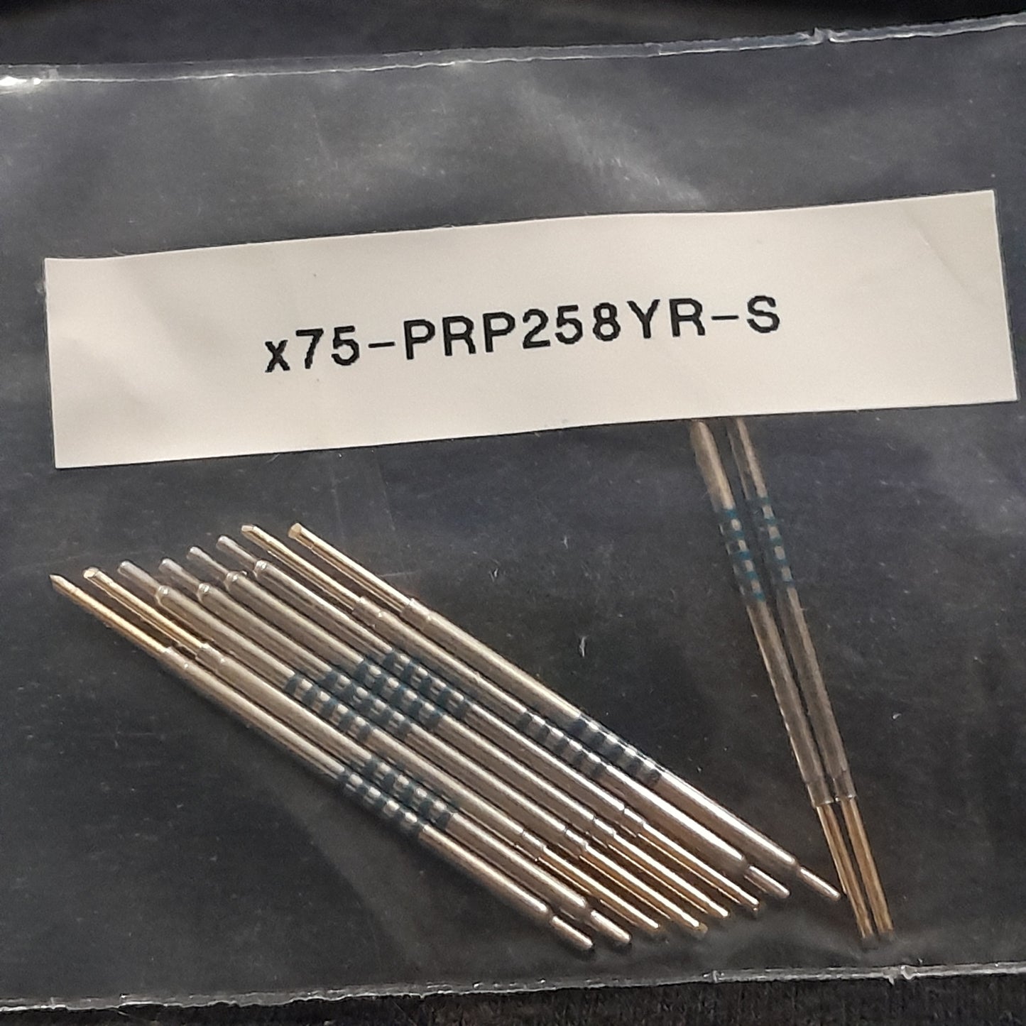 QA Technology X75-25 Series and other X series probe precise center distance of 0.075 inches full stroke length 0.250 inches. elevated spring force 2.3 oz (65 g) full stroke force 8.1 ozf (230 g) (NOS) LOT OF 10