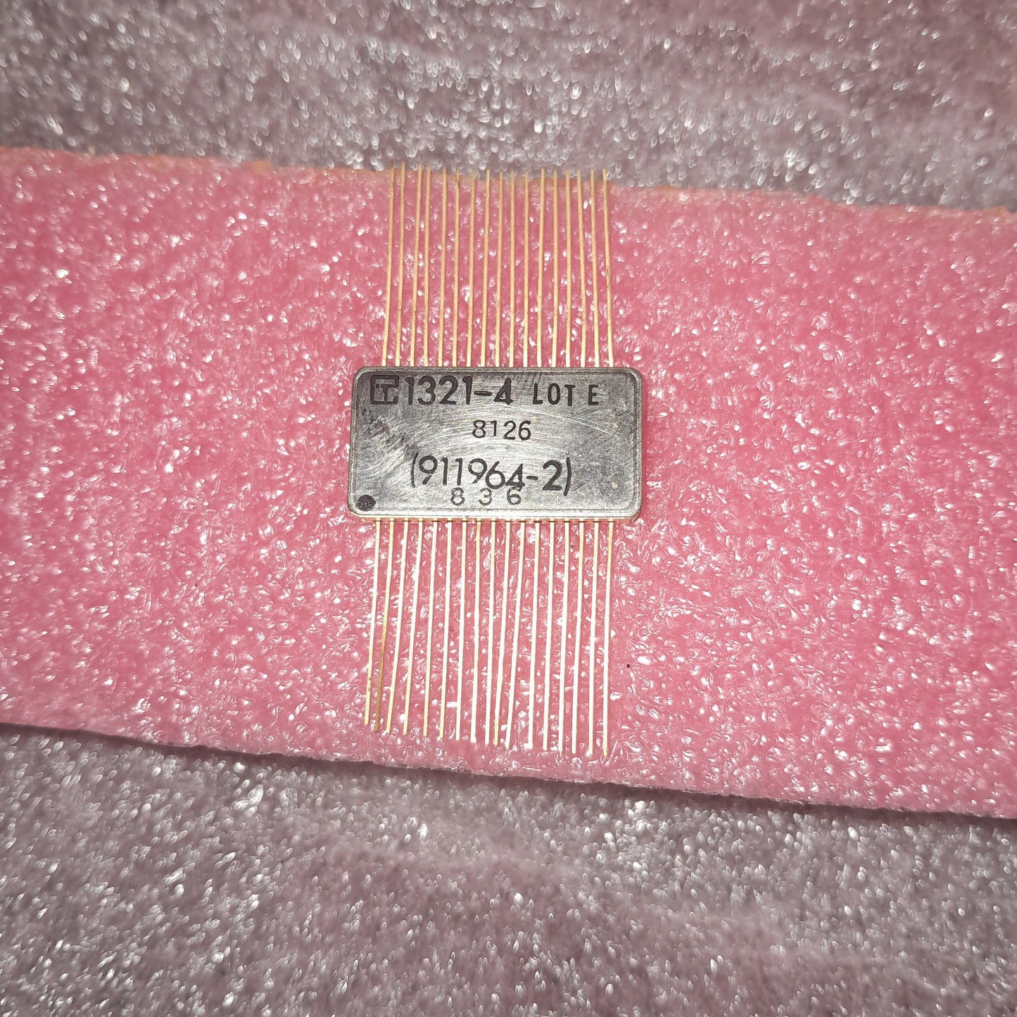 Plessey 8258590 IC vintage ceramic dual in-line package (DIP) integrated circuit