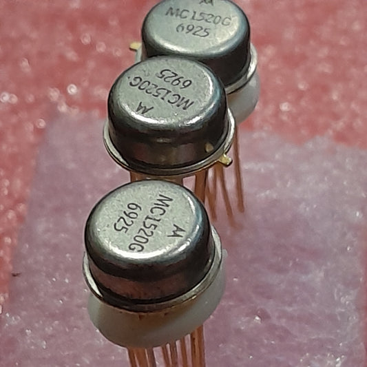 Motorola MC1520G bipolar, single-amplifier operational amplifier