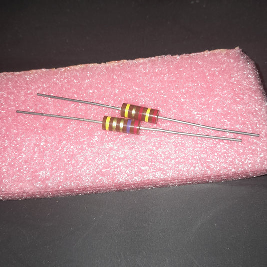 Original Allen-Bradley’s vintage carbon composition resistors (MIL/SPEC)