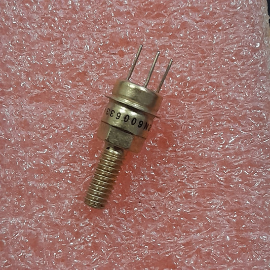 2N6006 silicon NPN bipolar junction transistor (MIL/SPEC - NOS - gold case)