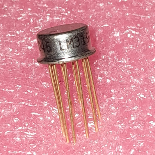 LM319H high-speed dual voltage comparator (NOS GOLD LEADS)