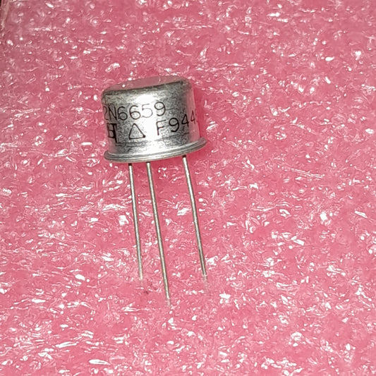 2N6659 is an N-channel enhancement-mode MOSFET (NOS)