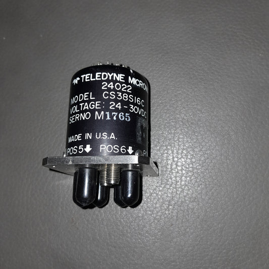 Teledyne Micron CS38S16C Solenoid Actuator (NOS)
