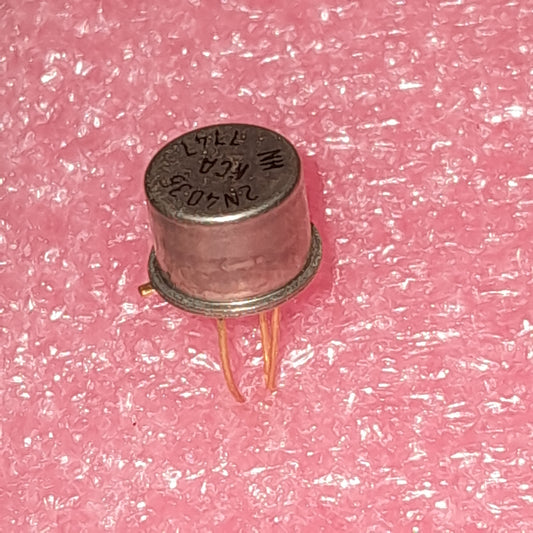 RCA 2N4036 PNP silicon transistor (NOS gold leads)