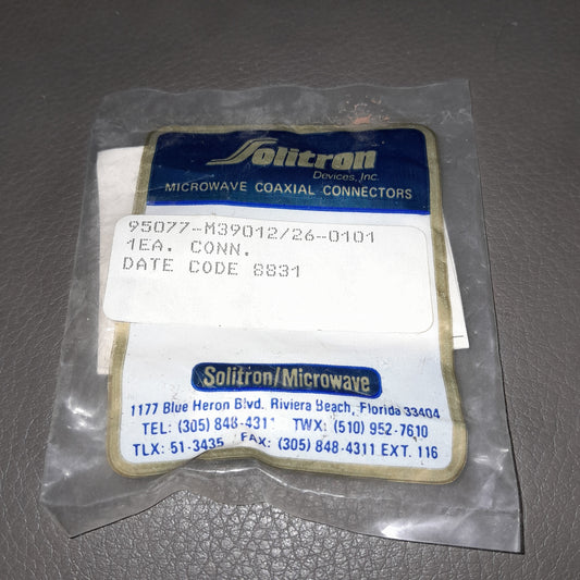Solitron Microwave coaxial connector (NOS)