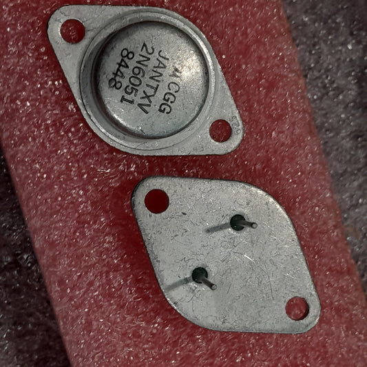 JANTXV2N6051 indicates a very specific type of transistor. military-specification (Mil-Spec) power Darlington transistor. (NOS  MIL/SPEC,RARE)