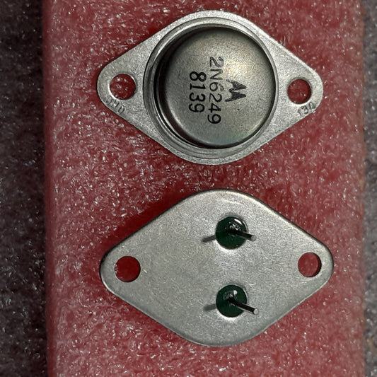 Motorola 2N6249 NPN Silicon Power Transistor (NOS)