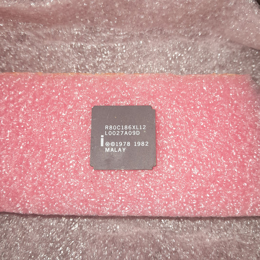 Intel R80C186XL12 Microprocessor gold
